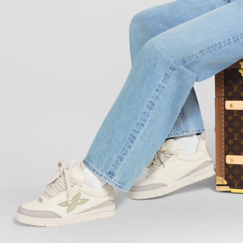 LV Skate Logo incrusté Beige – vue 4