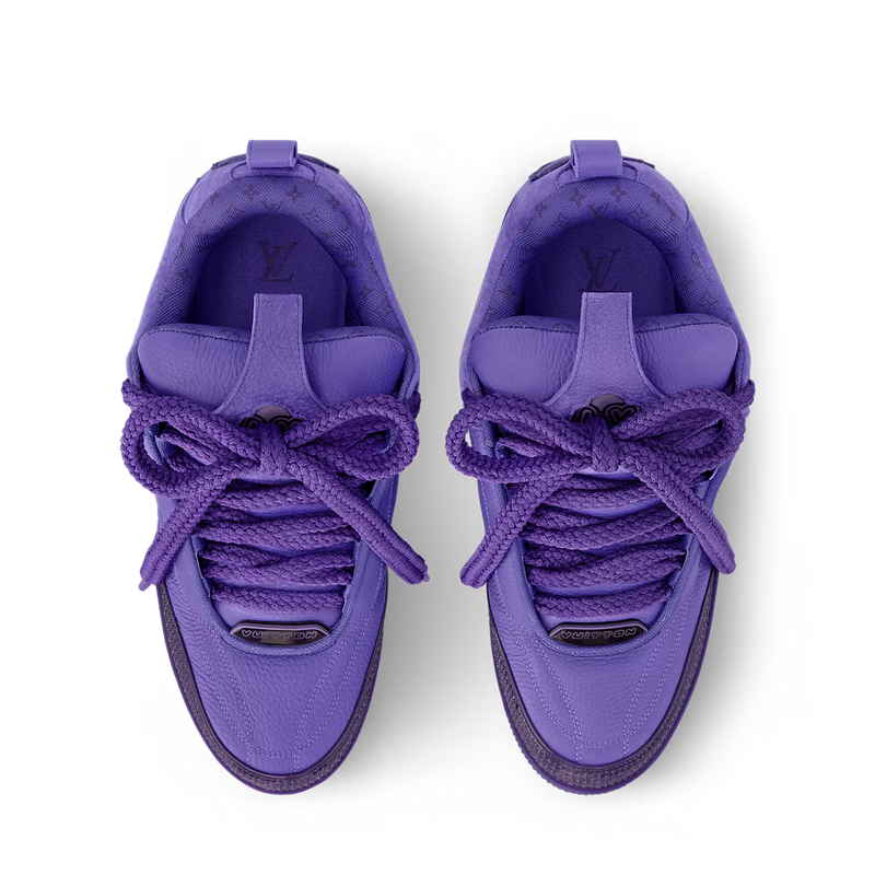LV Skate Logo incrusté Violet – vue 3