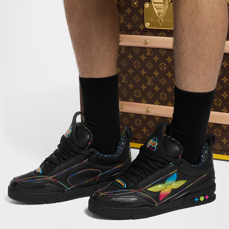 LV Skate Logo incrusté Multicolore – vue 3