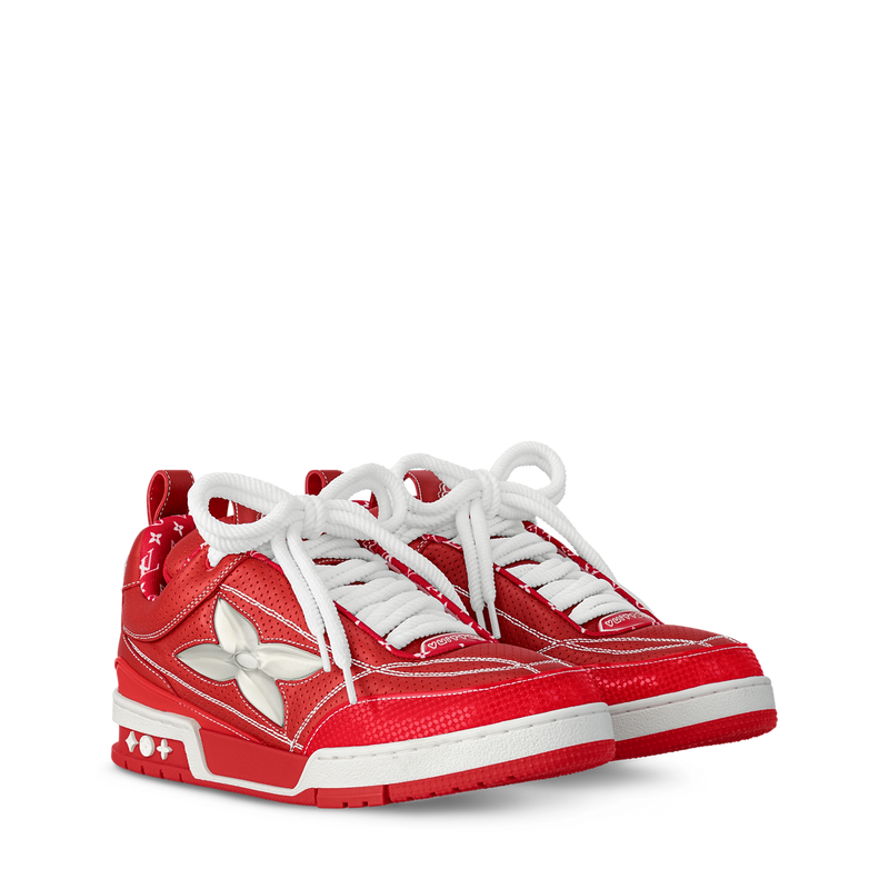 LV Skate Logo incrusté Rouge – vue 1