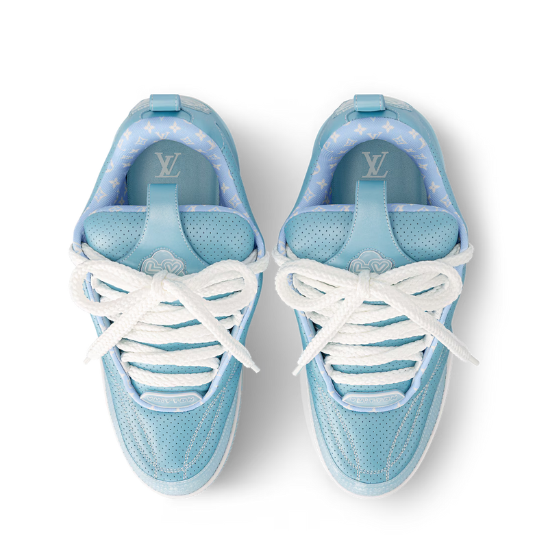 LV Skate Logo incrusté Bleu – vue 4