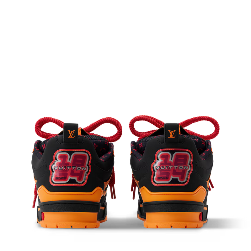 LV Skate Noir Et Orange – vue 4