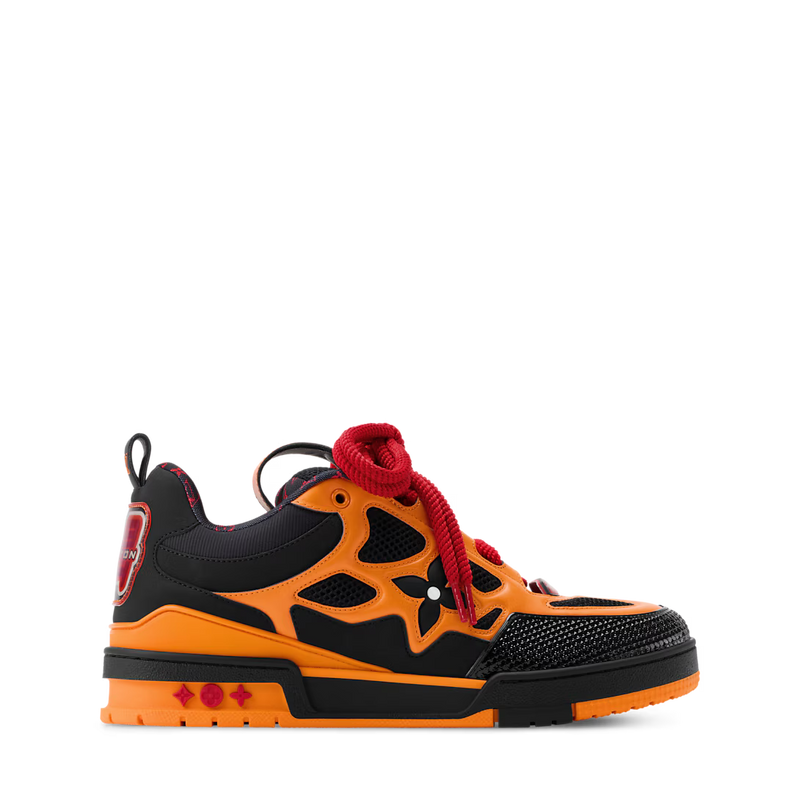 LV Skate Noir Et Orange – vue 2