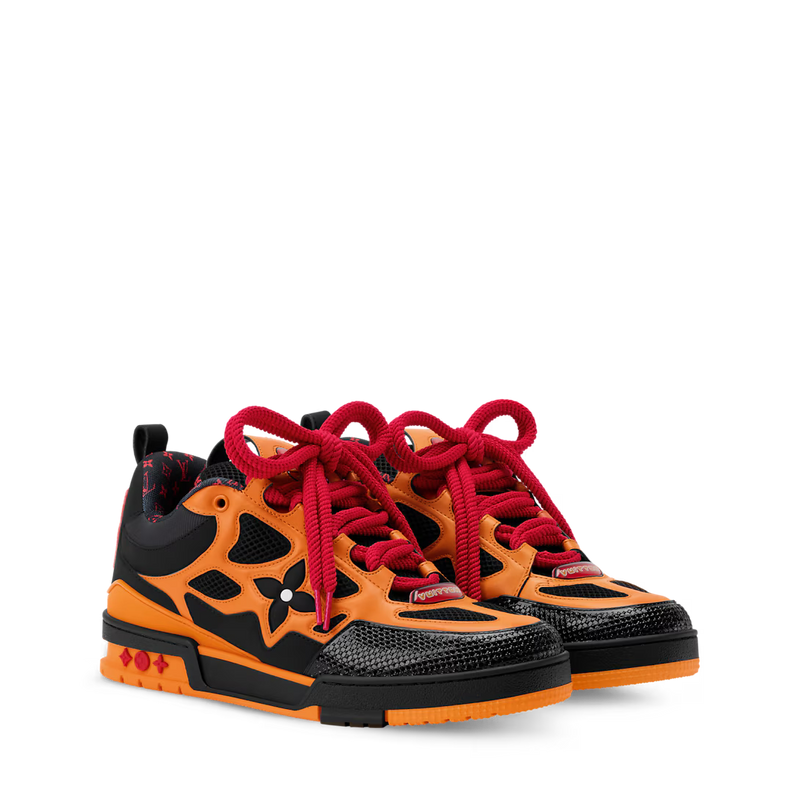 LV Skate Noir Et Orange – vue 1