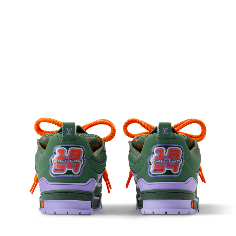 LV Skate Violet Et Vert – vue 3