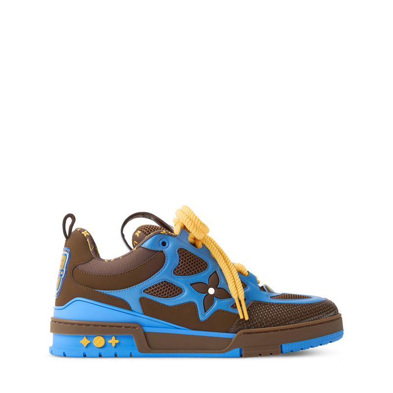 LV Skate Marron Et Bleu – vue 2