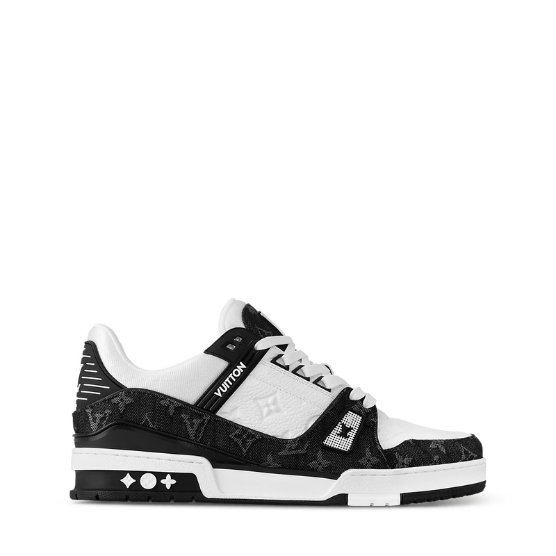 LV Trainer Noir Et Blanc – vue 2
