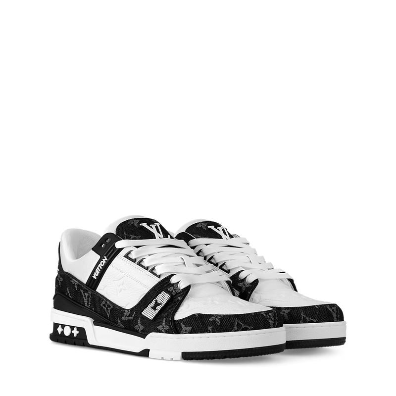 LV Trainer Noir Et Blanc – vue 1