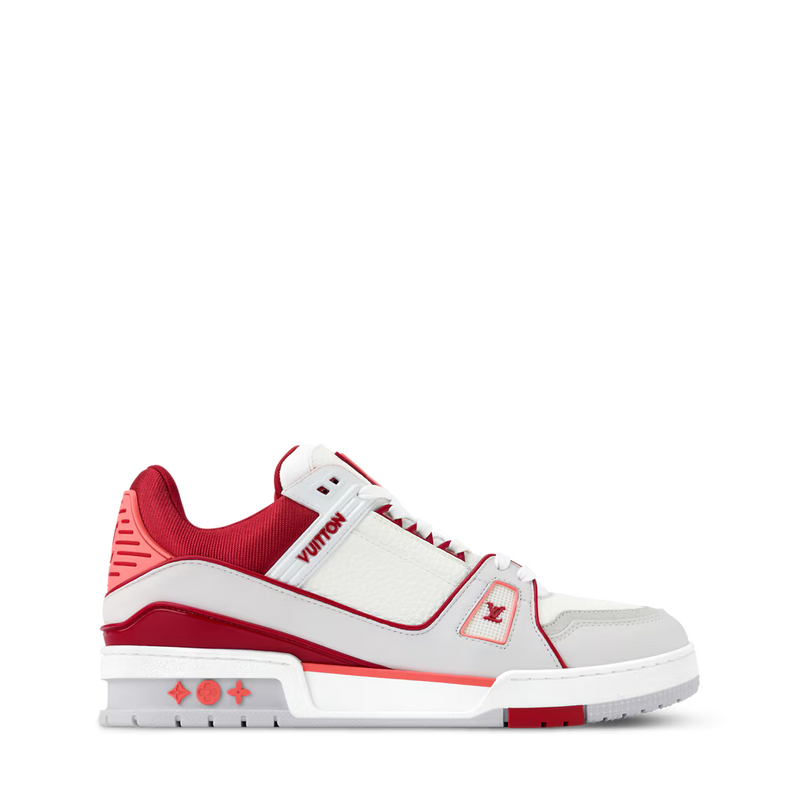 LV Trainer Rouge Et Gris – vue 2