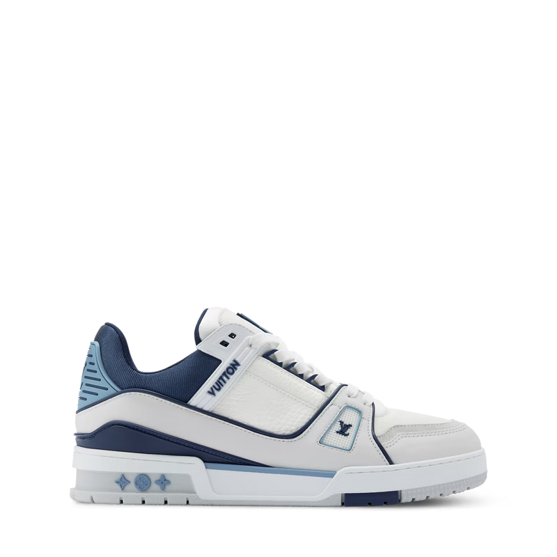 LV Trainer Bleu Et Gris – vue 2