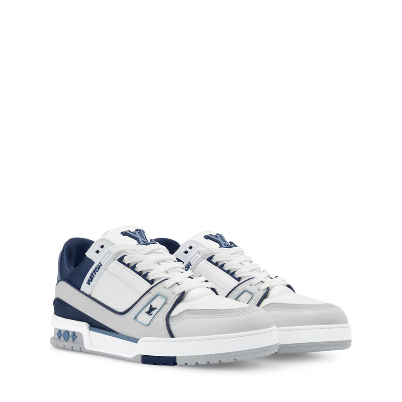 LV Trainer Bleu Et Gris – vue 1