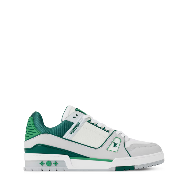 LV Trainer Gris Et Vert – vue 2