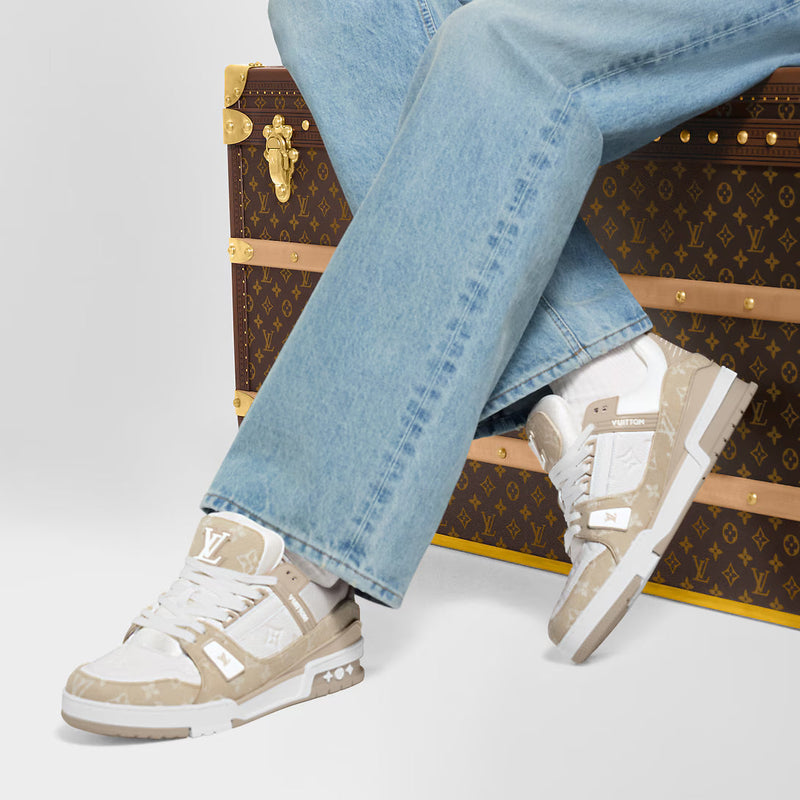 LV Trainer Beige – vue 4
