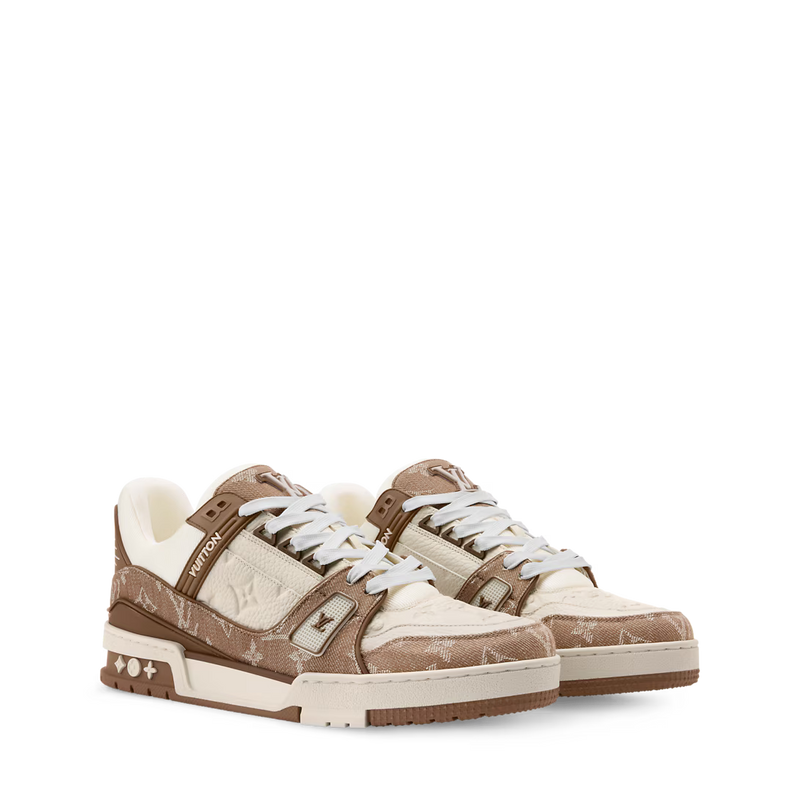 LV Trainer Beige – vue 1