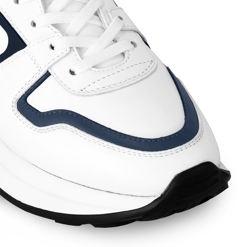 LV Run Away Blanc Et Bleu – vue 3