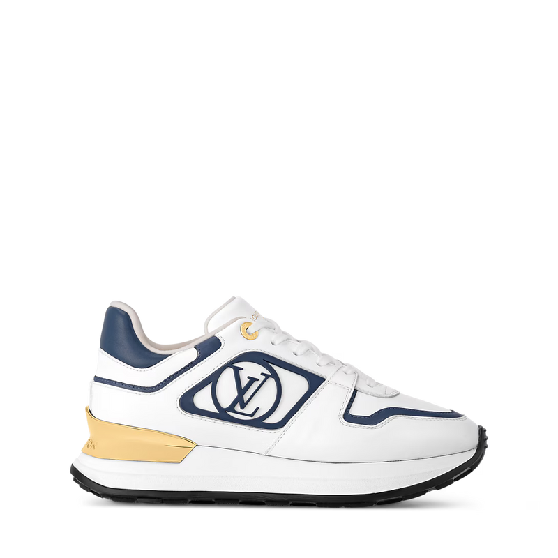 LV Run Away Blanc Et Bleu – vue 2