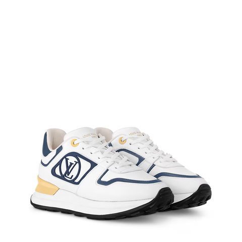 LV Run Away Blanc Et Bleu