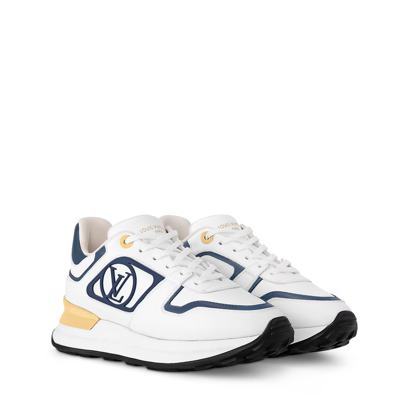 LV Run Away Blanc Et Bleu – vue 1