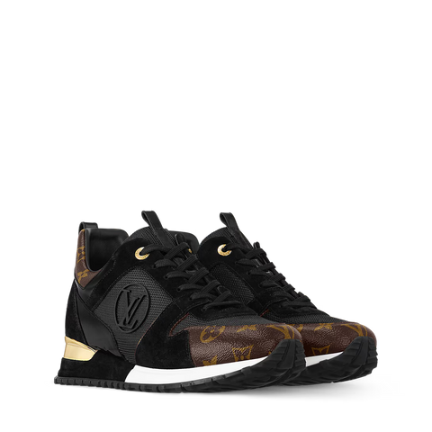 LV Run Away Marron — Monogramme & Noir
