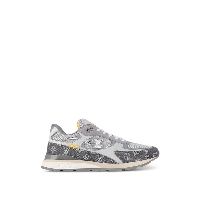 LV Run Away Gris Et Jaune – vue 2