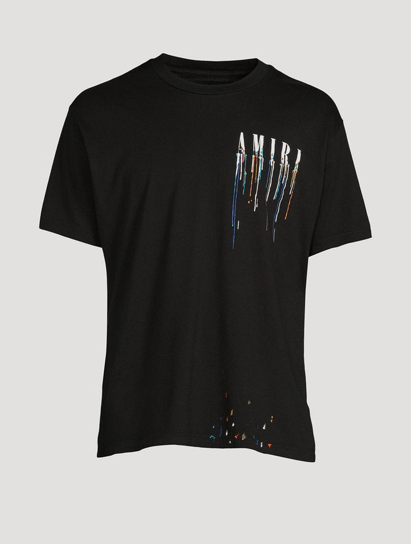 T-Shirt Amiri Noir Et Multicolore – vue 1