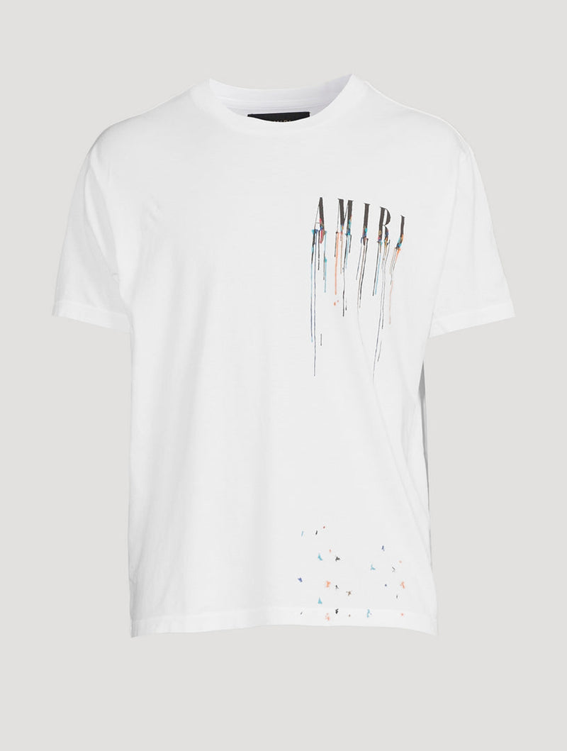 T-Shirt Amiri Blanc Et Multicolore – vue 1