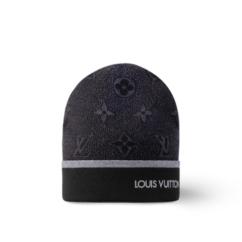 Bonnet et Écharpe My Monogram Éclipse Noir