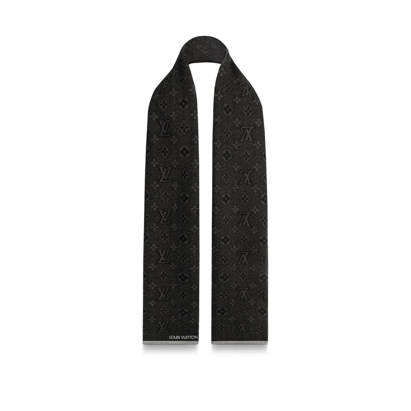 Bonnet et Écharpe My Monogram Éclipse Noir – vue 2