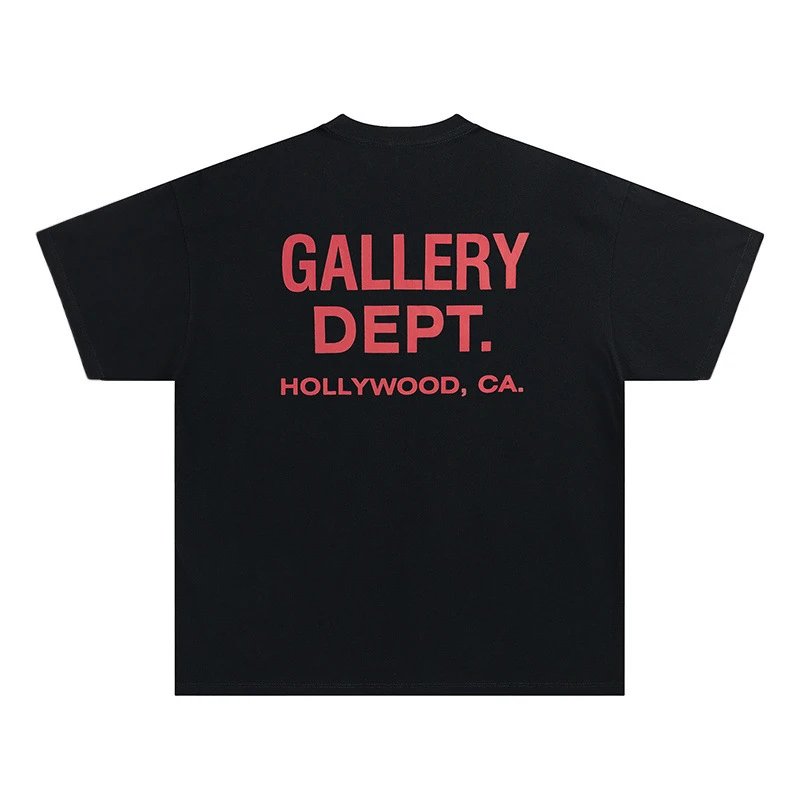 T-Shirt Gallery Dept. Noir Et Rose – vue 1