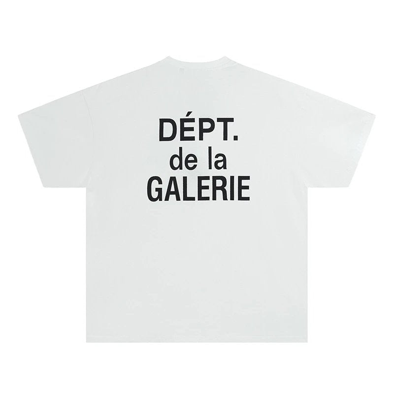 T-Shirt Gallery Dept. Blanc Et Noir – vue 1