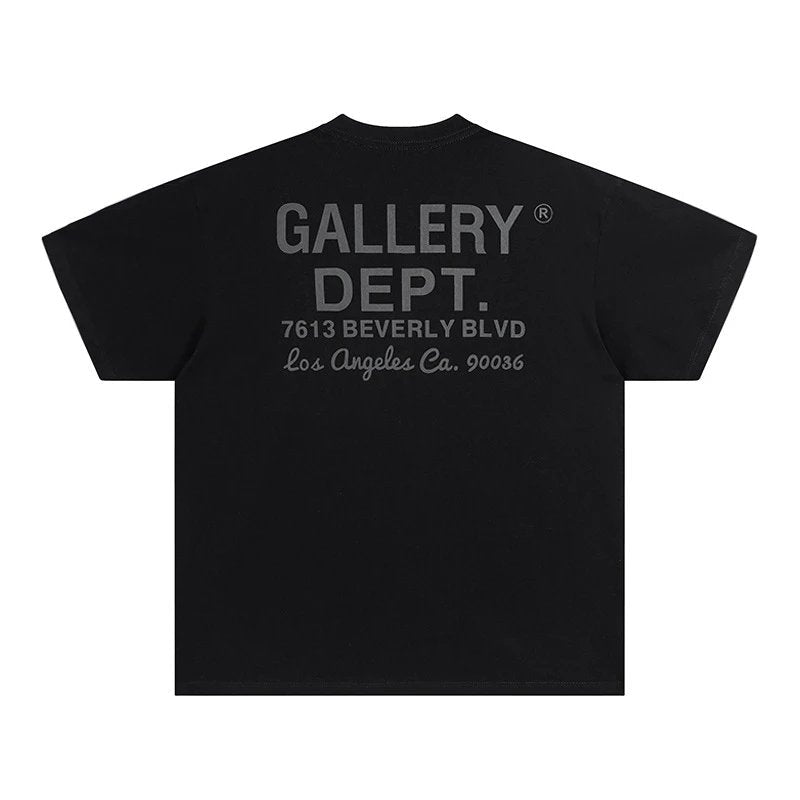 T-Shirt Gallery Dept. Noir Et Gris – vue 1