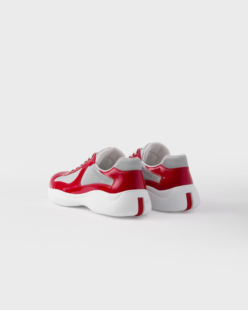 Sneakers Prada America’s Cup Rouge – vue 4