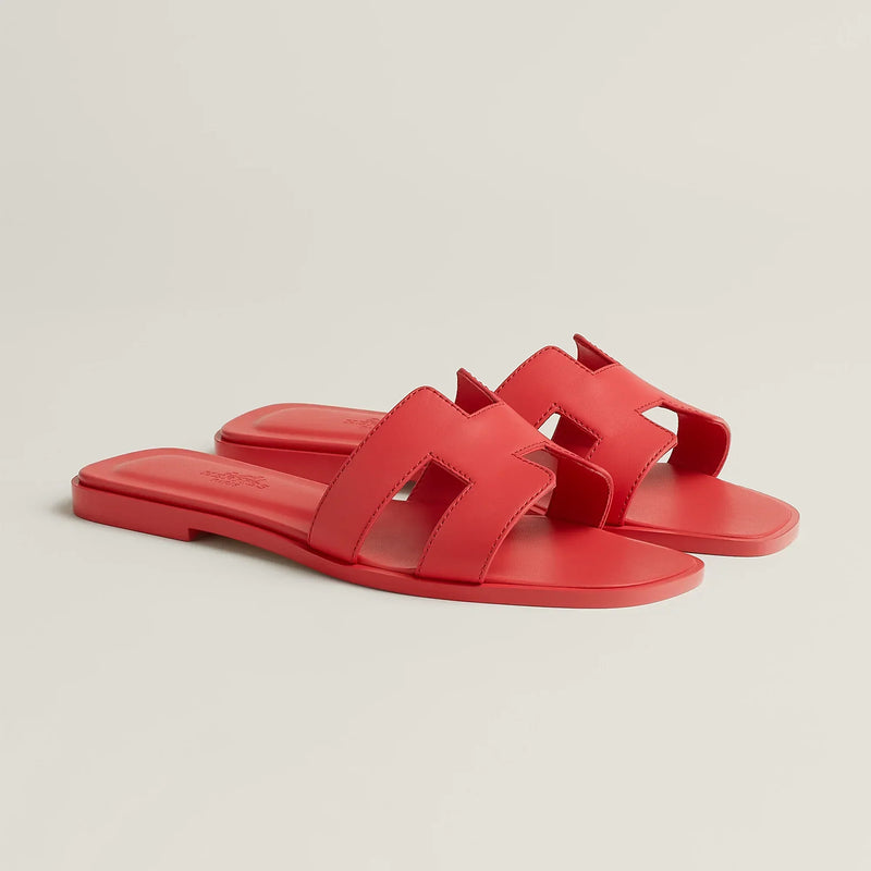Sandales Oran Rose Vermillon – vue 1
