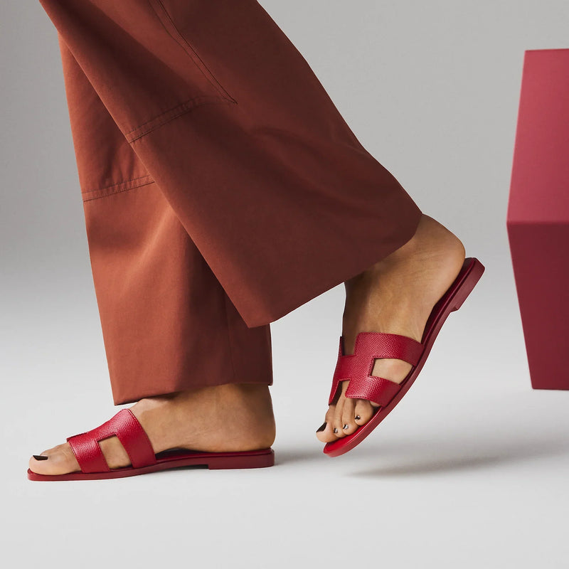 Sandales Oran Rose Framboise – vue 3
