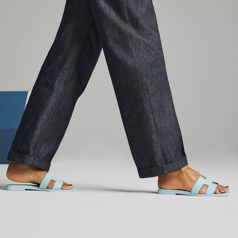 Sandales Oran Bleu Brume – vue 3