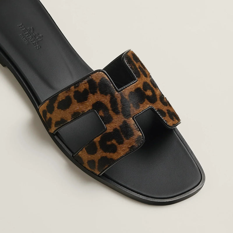 Sandales Oran Gold Et Noir – vue 4