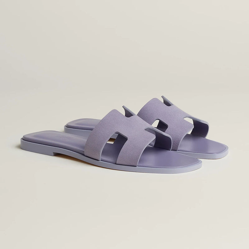 Sandales Oran Violet Glycine – vue 1