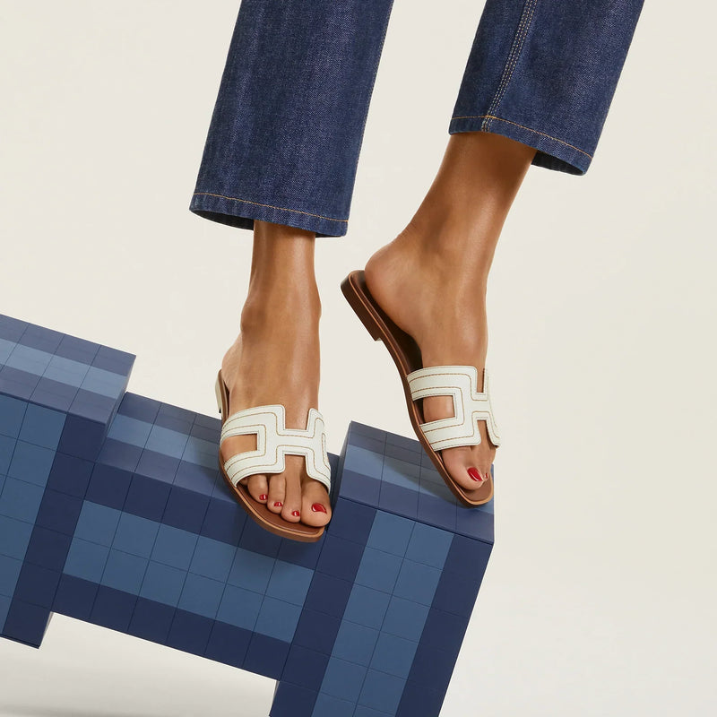 Sandales Oran Blanc – vue 3
