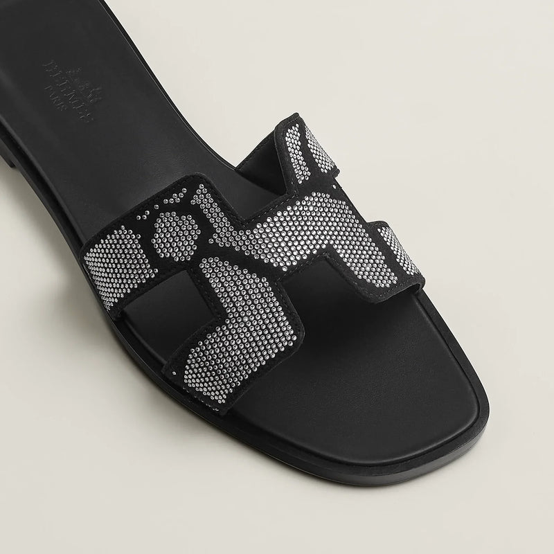 Sandales Oran Noir Cristal – vue 4