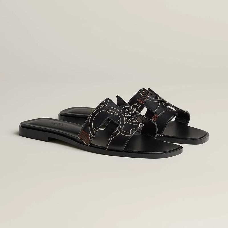Sandales Oran Noir – vue 1