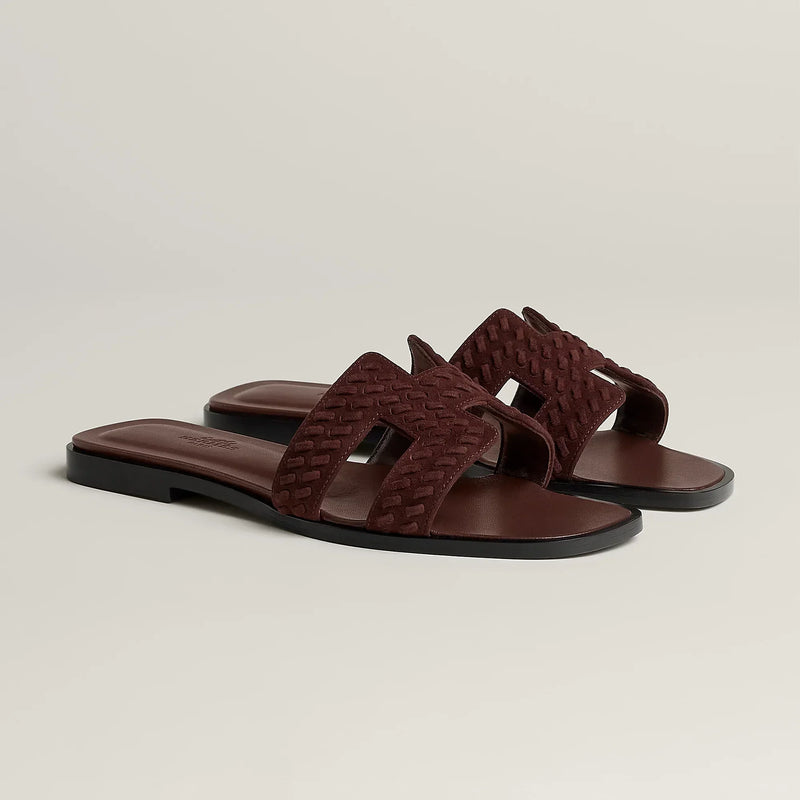 Sandales Oran Marron Palissandre – vue 1