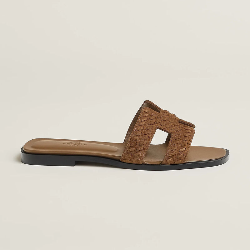 Sandales Oran Brun fumé – vue 2
