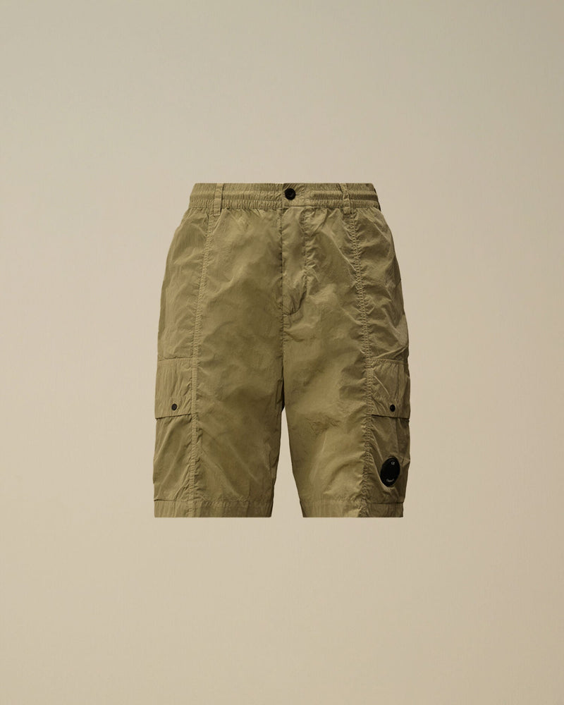 Short CP Company Moss gray - green – vue 1