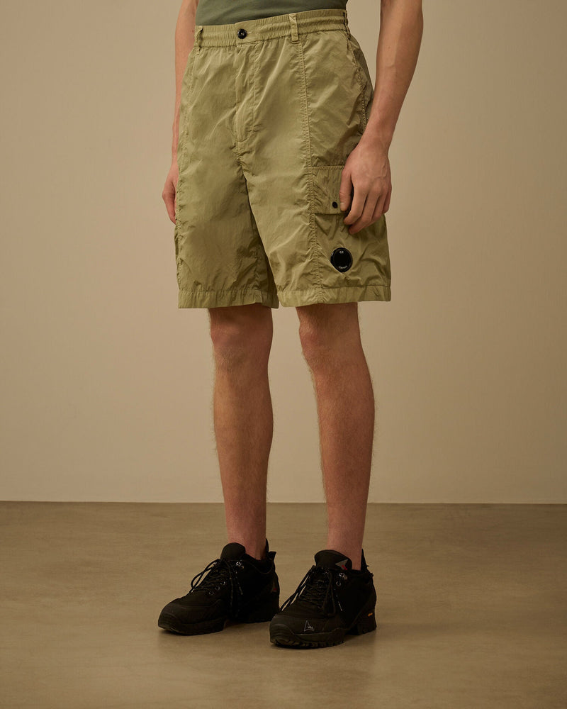 Short CP Company Moss gray - green – vue 2