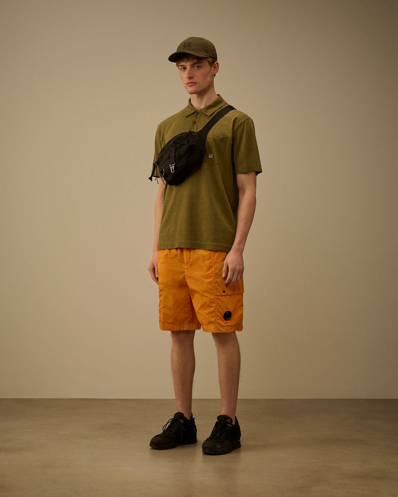Short CP Company Moss gray - green – vue 4