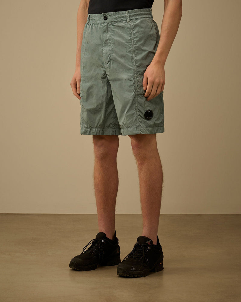 Short CP Company silver blue – vue 3