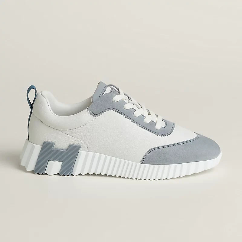 Hermès Bouncing Blanc & Bleu Galet – vue 2