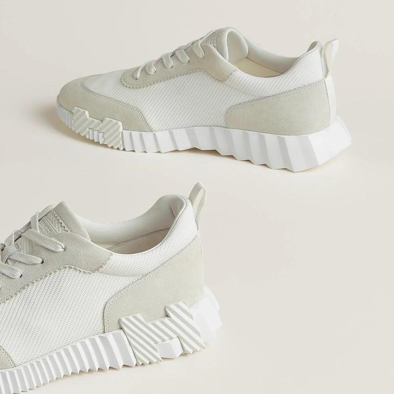 Hermès Bouncing Blanc & Beige – vue 4