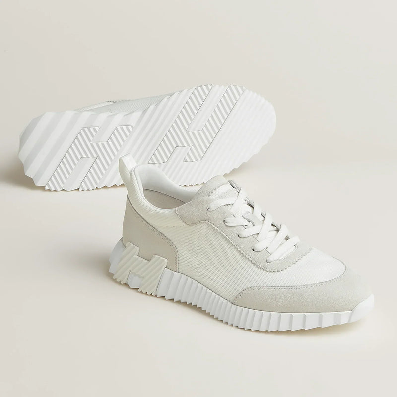 Hermès Bouncing Blanc & Beige – vue 1