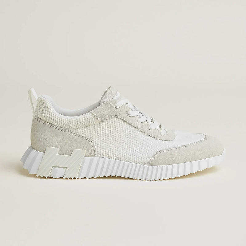 Hermès Bouncing Blanc & Beige – vue 2